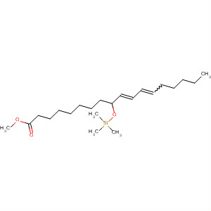 10,12-Octadecadienoic acid, 9-[(trimethylsilyl)oxy]-, methyl ester, (E,E)-