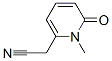 2-PYRIDINEACETONITRILE,1,6-DIHYDRO-1-METHYL-6-OXO- molecular structure