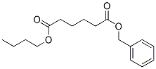 benzyl butyl adipate molecular structure