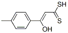 3-Hydroxy-3-(4-methylphenyl)propenedithioic acid molecular structure