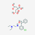 5-CHLORO-2-((2-(DIETHYLAMINO)ETHYL)AMINO)-A-PHENYLBENZENEMETHANOL CITRATE