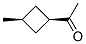 ETHANONE,1-(3-METHYLCYCLOBUTYL)-,CIS- molecular structure
