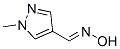 1H-PYRAZOLE-4-CARBOXALDEHYDE,1-METHYL-,OXIME,(E)-