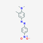 N,N,2-TRIMETHYL-4-(4-NITROPHENYL)DIAZENYL-ANILINE molecular structure