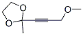 1,3-Dioxolane,2-(3-methoxy-1-propyn-1-yl)-2-methyl-