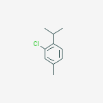 2-chloro-4-methyl-1-propan-2-ylbenzene molecular structure
