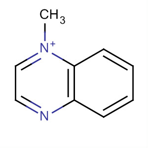 Quinoxalinium, 1-methyl- molecular structure