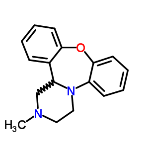 2-methyl-1,3,4,14b-tetrahydro-2H-dibenzo[b,f]pyrazino[1,2-d][1,4]oxazepine