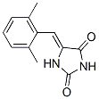 2,4-IMIDAZOLIDINEDIONE,5-[(2,6-DIMETHYLPHENYL)METHYLENE]- molecular structure