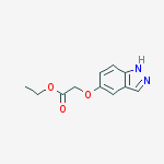 ACETIC ACID, 2-(1H-INDAZOL-5-YLOXY)-, ETHYL ESTER