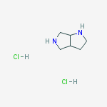 Octahydropyrrolo[3,4-b]pyrrole dihydrochloride molecular structure