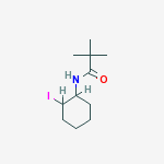 N-(2-IODOCYCLOHEXYL)-2,2-DIMETHYL-PROPANAMIDE molecular structure