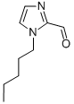 1H-IMIDAZOLE-2-CARBOXALDEHYDE,1-PENTYL- molecular structure