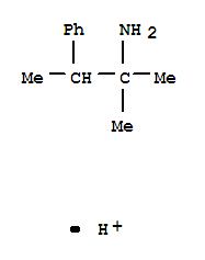 Benzeneethanamine, a,a,b-trimethyl-, conjugate acid (1:1)