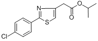 ISOPROPYL 2-[2-(4-CHLOROPHENYL)-1,3-THIAZOL-4-YL]ACETATE
