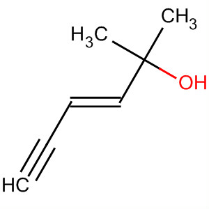 3-Hexen-5-yn-2-ol, 2-methyl-, (E)- molecular structure