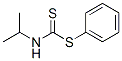 Isopropyldithiocarbamic acid phenyl ester
