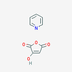 2,5-Furandione, 3-hydroxy-, compd. with pyridine (1:1)