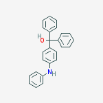 (4-anilinophenyl)-diphenylmethanol molecular structure