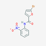 5-bromo-n-(2-nitrophenyl)furan-2-carboxamide molecular structure