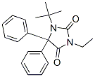 1-(1,1-Dimethylethyl)-3-ethyl-5,5-diphenyl-2,4-imidazolidinedione