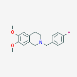 2-[(4-fluorophenyl)methyl]-6,7-dimethoxy-3,4-dihydro-1h-isoquinoline