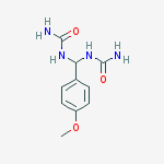 Urea, N,N''-[(4-methoxyphenyl)methylene]bis-