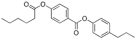 4-propylphenyl 4-[(1-oxohexyl)oxy]benzoate