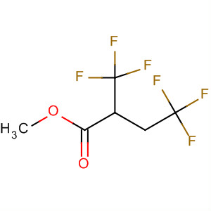 Butanoic acid, 4,4,4-trifluoro-2-(trifluoromethyl)-, methyl ester molecular structure