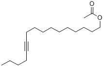 11-HEXADECYNYL ACETATE molecular structure