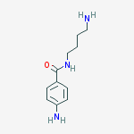 Benzamide, 4-amino-N-(4-aminobutyl)- molecular structure