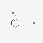 Benzenamine, hydrofluoride molecular structure