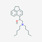 1-(1,2-dihydroacenaphthylen-5-yl)-2-(dipentylamino)ethanol