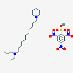 11-piperidin-1-yl-n,n-dipropylundecan-1-amine;2,4,6-trinitrobenzenesulfonic Acid