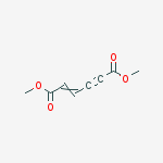 2-Hexen-4-ynedioic acid, dimethyl ester, (2E)- molecular structure