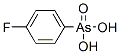 (4-Fluorophenyl)arsonic acid molecular structure