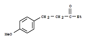 1-(4-methoxyphenyl)pentan-3-one molecular structure