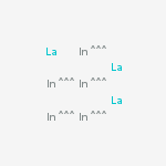 Indium, compd. with lanthanum (5:3) molecular structure
