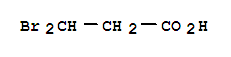 3,3-dibromopropanoic acid molecular structure