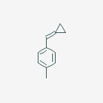 Benzene, 1-(cyclopropylidenemethyl)-4-methyl- molecular structure