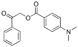 4-(Dimethylamino)benzoic acid phenacyl ester molecular structure