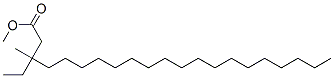 3-Ethyl-3-methylhenicosanoic acid methyl ester