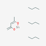 Tributyl(pentane-2,4-dionato-O,O')tin molecular structure