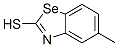 2-Mercappto-5-methyl benzoselenazole molecular structure