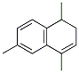 1,4,6-trimethyl-1,2-dihydronaphthalene molecular structure