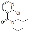 PIPERIDINE,1-[(2-CHLORO-PYRIDIN-3-YL)CARBONYL]-3-METHYL- molecular structure