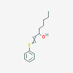 1-Octen-3-ol, 1-(phenylthio)-, (E)- molecular structure