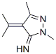 3H-Pyrazol-3-imine,  2,4-dihydro-2,5-dimethyl-4-(1-methylethylidene)- molecular structure