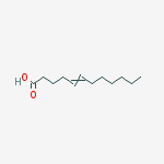 5-Dodecenoic acid, (E)- molecular structure