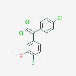 Phenol, 2-chloro-5-[2,2-dichloro-1-(4-chlorophenyl)ethenyl]-